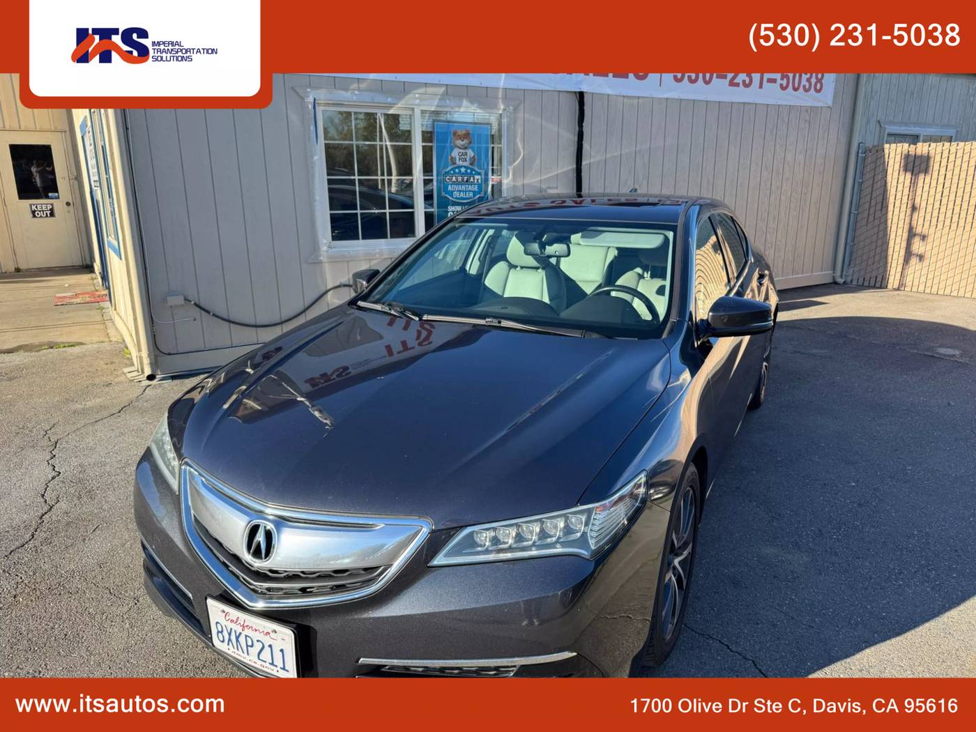 2016 Acura TLX Standard — Sedan — 135,960 mi — Davis, CA