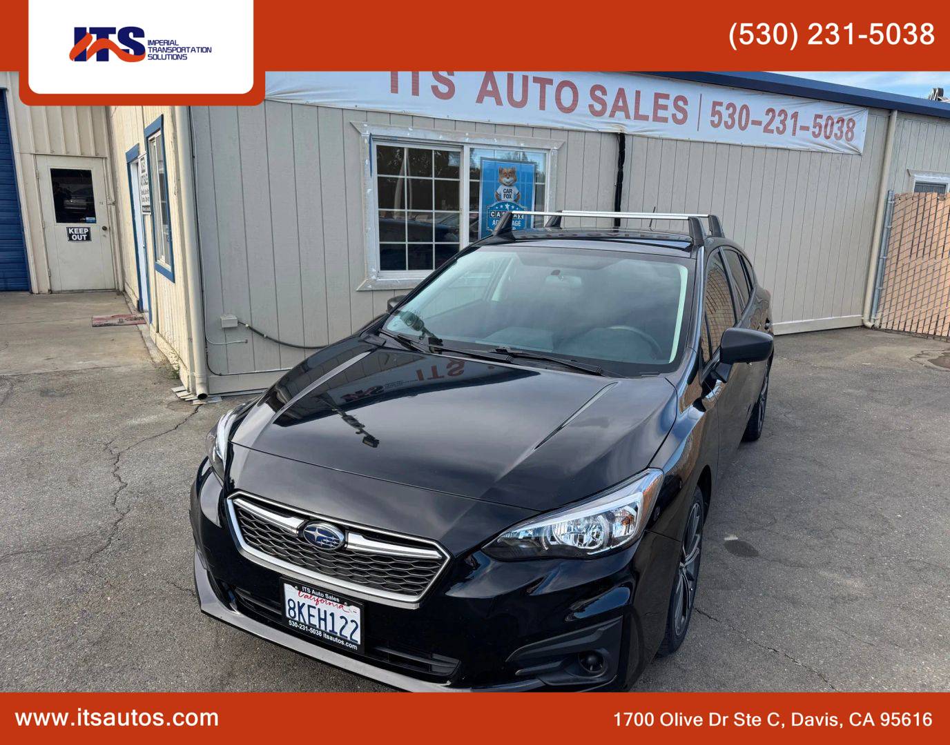 2019 Subaru Impreza 2.0i — Hatchback — 69,214 mi — Davis, CA