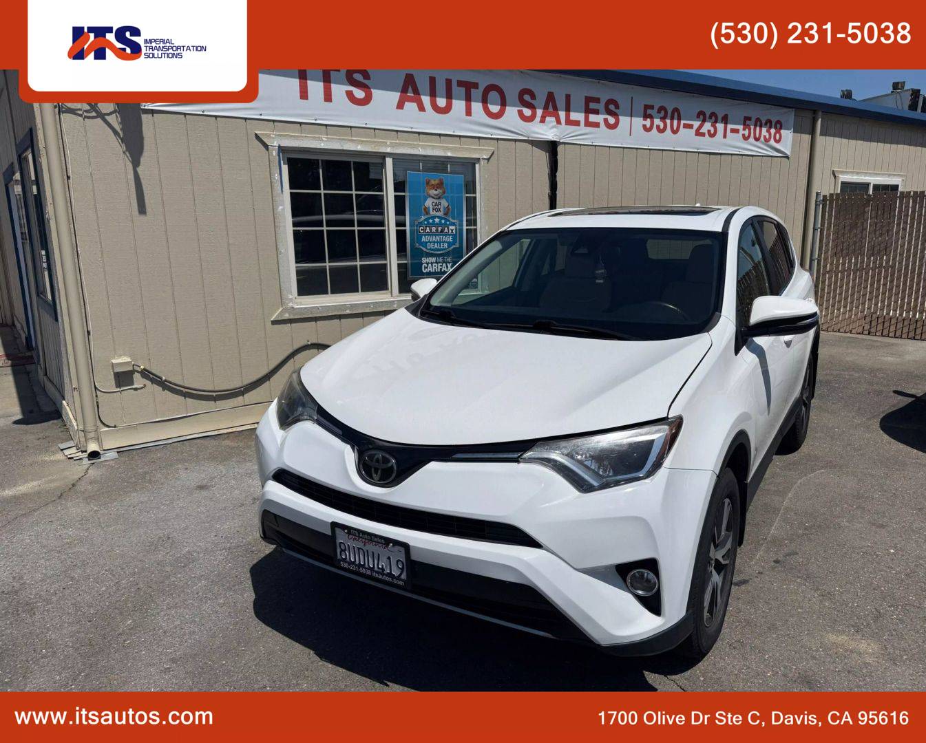 2017 Toyota RAV4 XLE — SUV — 96,717 mi — Davis, CA