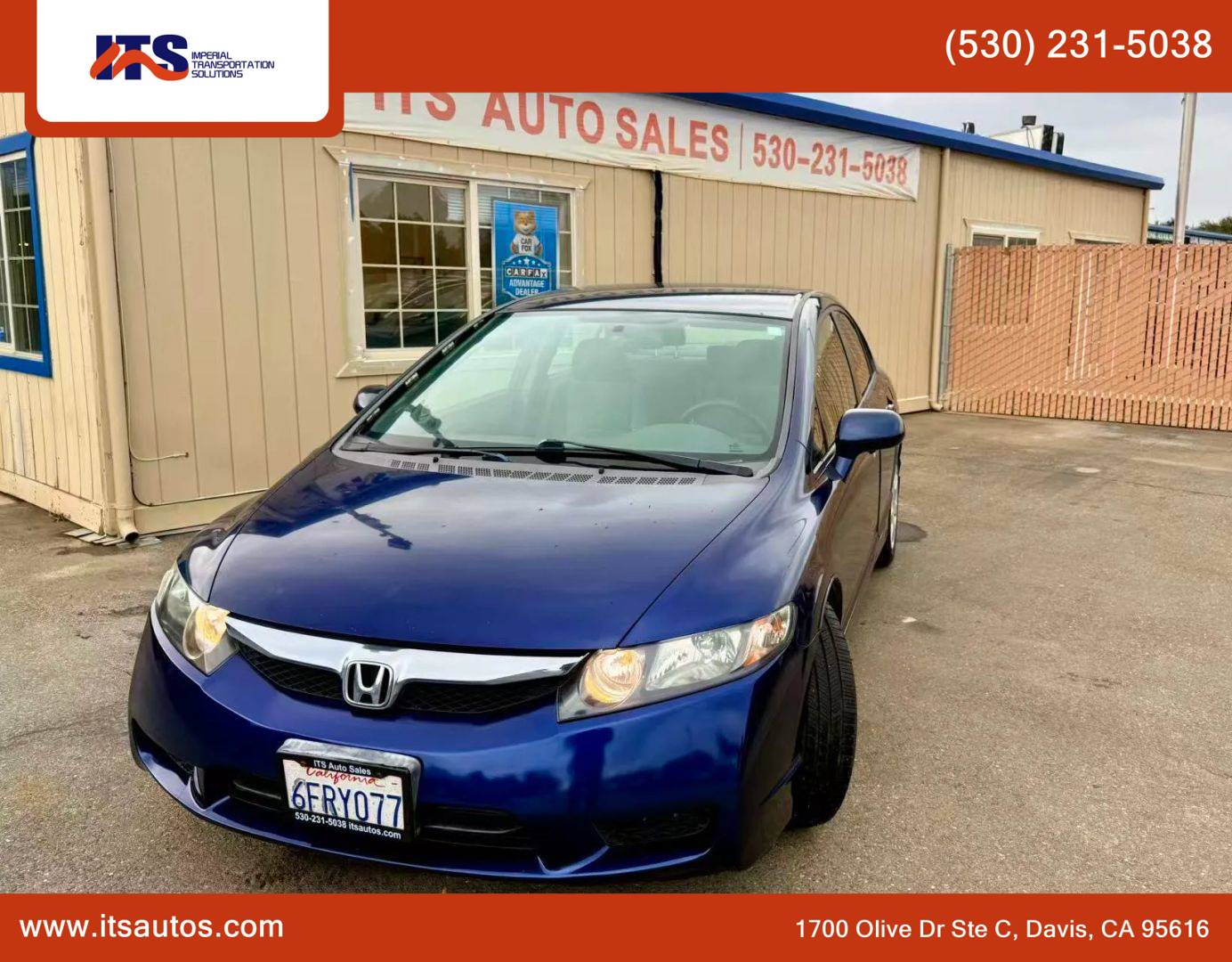 2009 Honda Civic LX — Sedan — 150,995 mi — Davis, CA