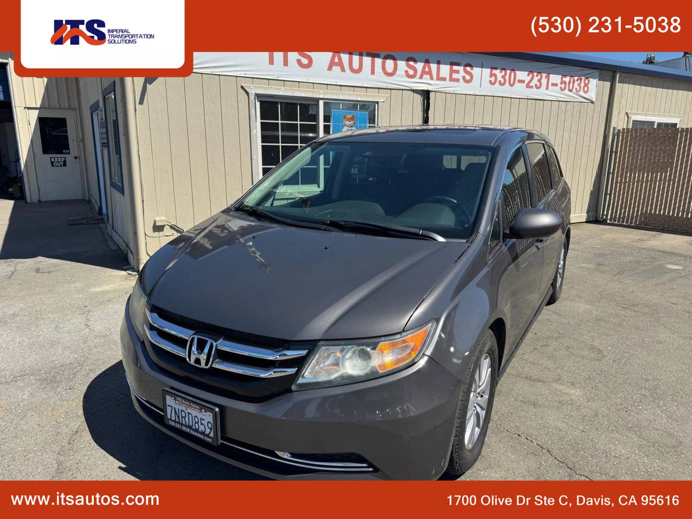 2016 Honda Odyssey EX-L — Minivan — 80,322 mi — Davis, CA