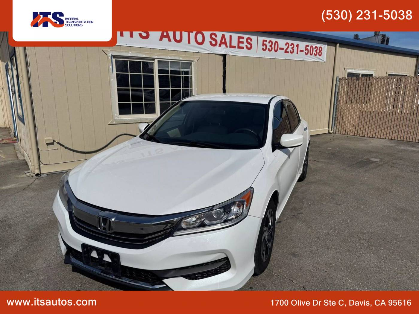 2017 Honda Accord LX — Sedan — 116,146 mi — Davis, CA