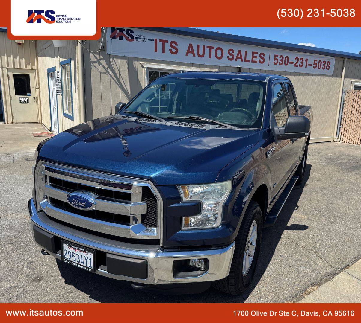 2015 Ford F-150 XLT — Pickup Truck — 113,322 mi — Davis, CA