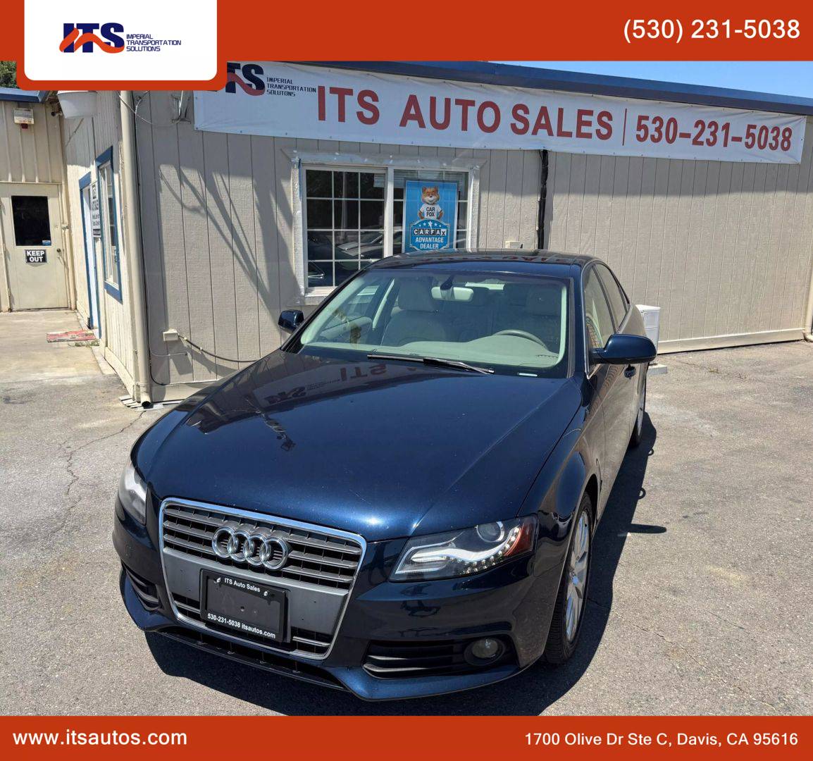 2010 Audi A4 2.0T Premium Plus — Sedan — 127,395 mi — Davis, CA