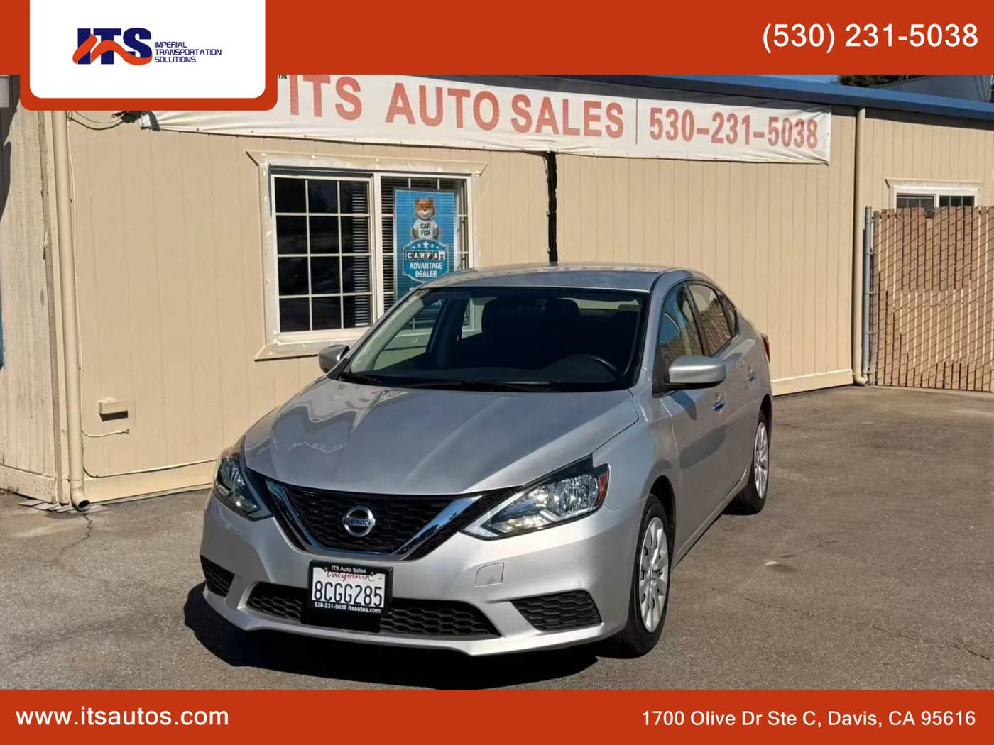 2017 Nissan Sentra S — Sedan — 35,830 mi — Davis, CA
