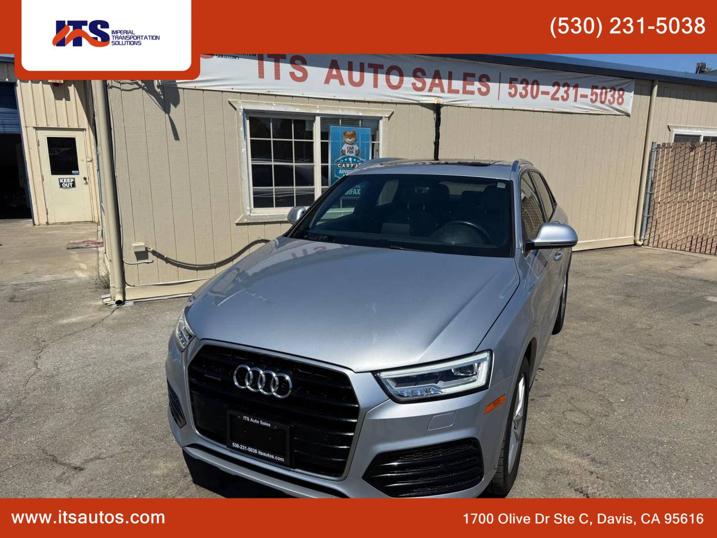 2018 Audi Q3 Premium Plus — SUV — 71,141 mi — Davis, CA