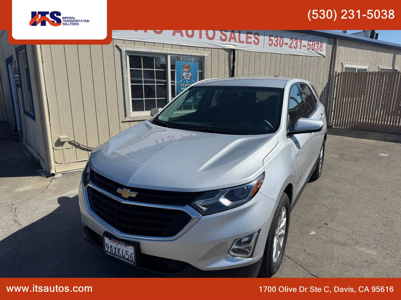 2020 Chevrolet Equinox LT — SUV — 82,022 mi — Davis, CA