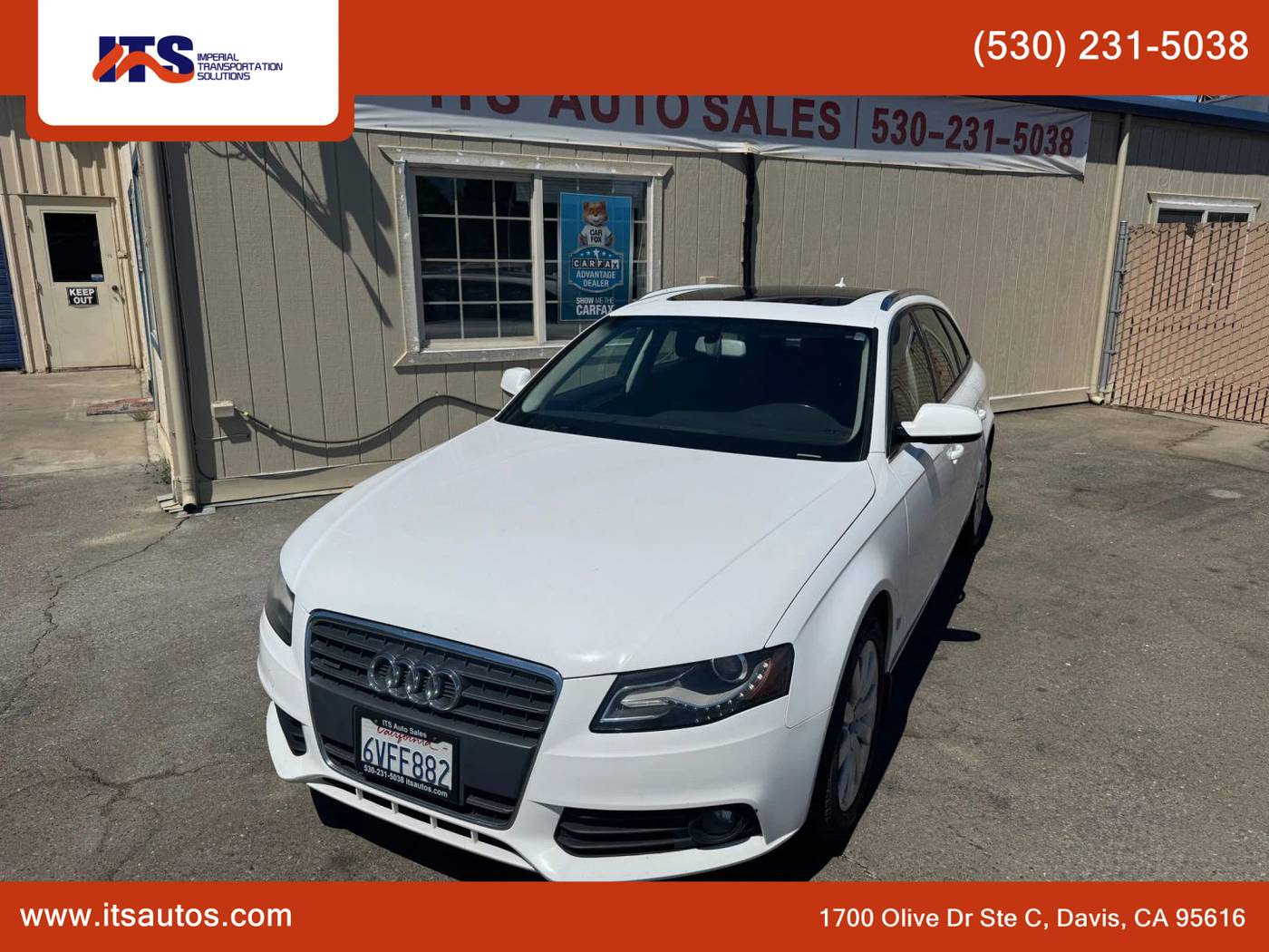 2012 Audi A4 Premium — Wagon — 179,053 mi — Davis, CA