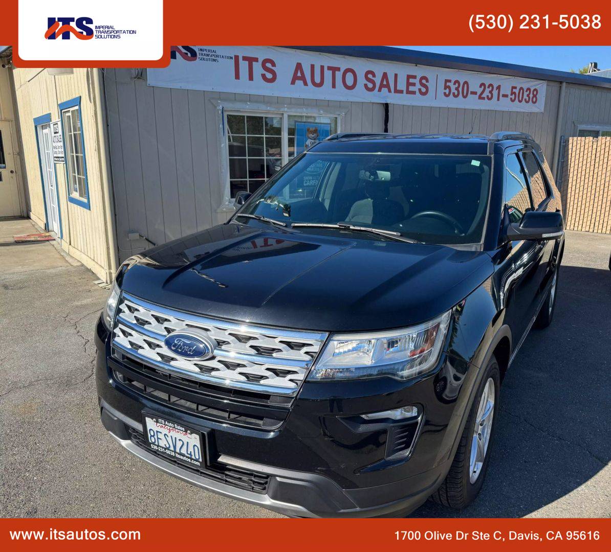 2018 Ford Explorer XLT — SUV — 86,215 mi — Davis, CA
