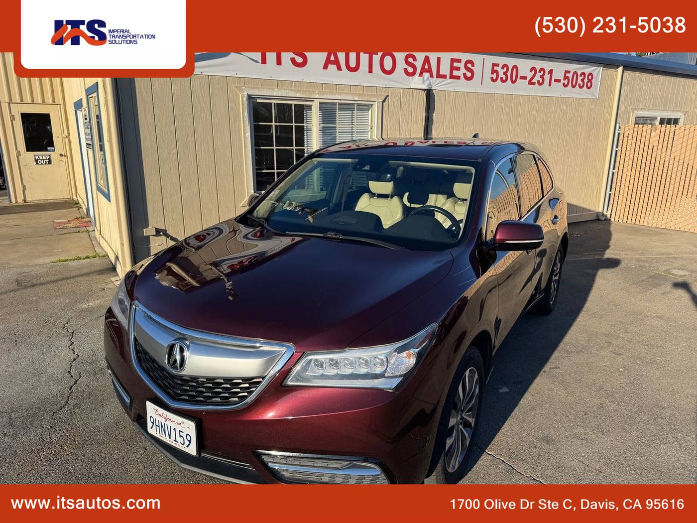 2016 Acura MDX Technology Package — SUV — 120,261 mi — Davis, CA