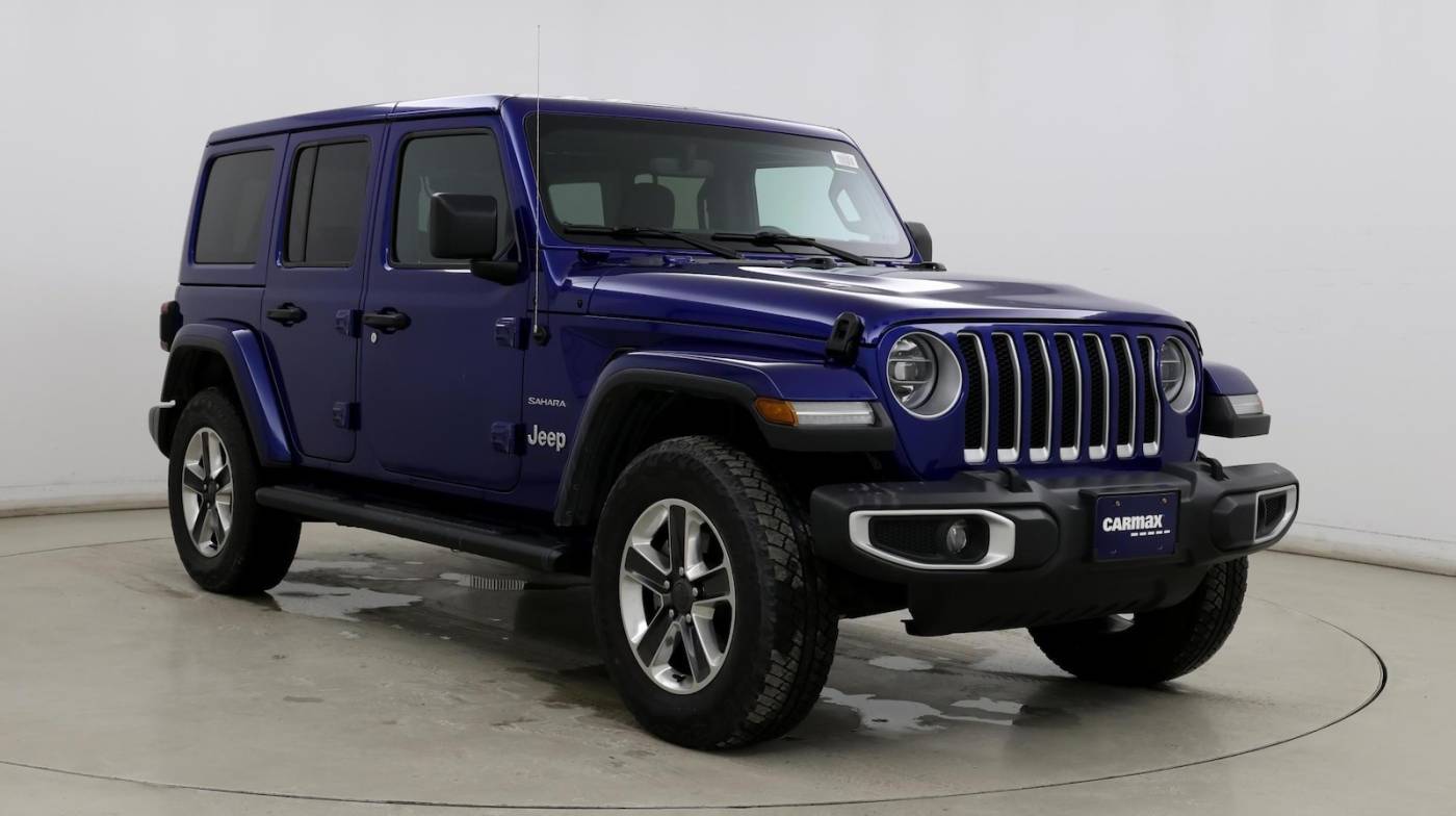 2020 Jeep Wrangler Sahara — SUV — 39,412 mi — Indianapolis, IN