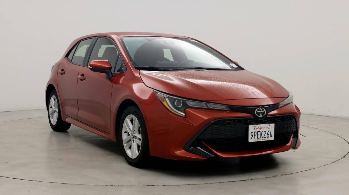 2019 Toyota Corolla Hatchback SE — Hatchback — 11,647 mi — Irvine, CA