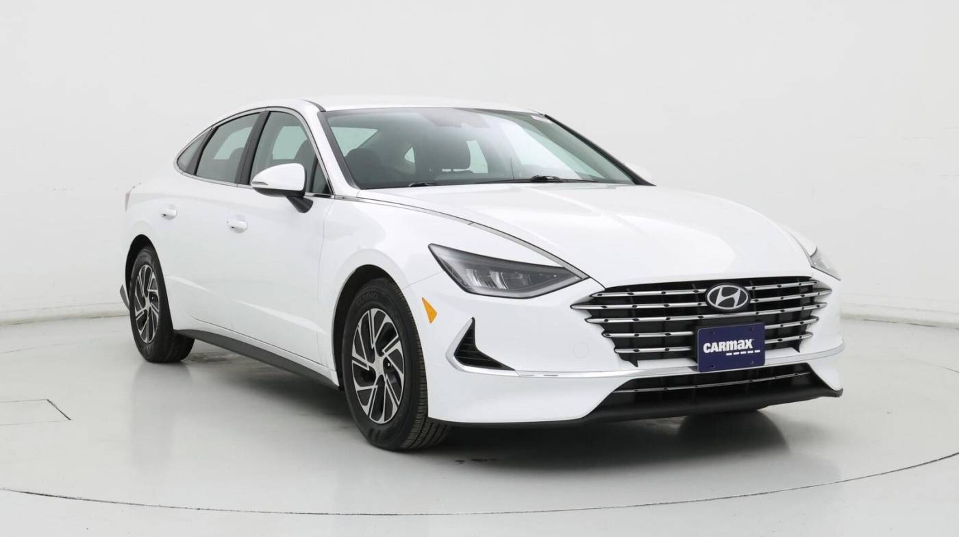 2023 Hyundai Sonata Hybrid Blue — Sedan — 17,430 mi — Brooklyn Park, MN