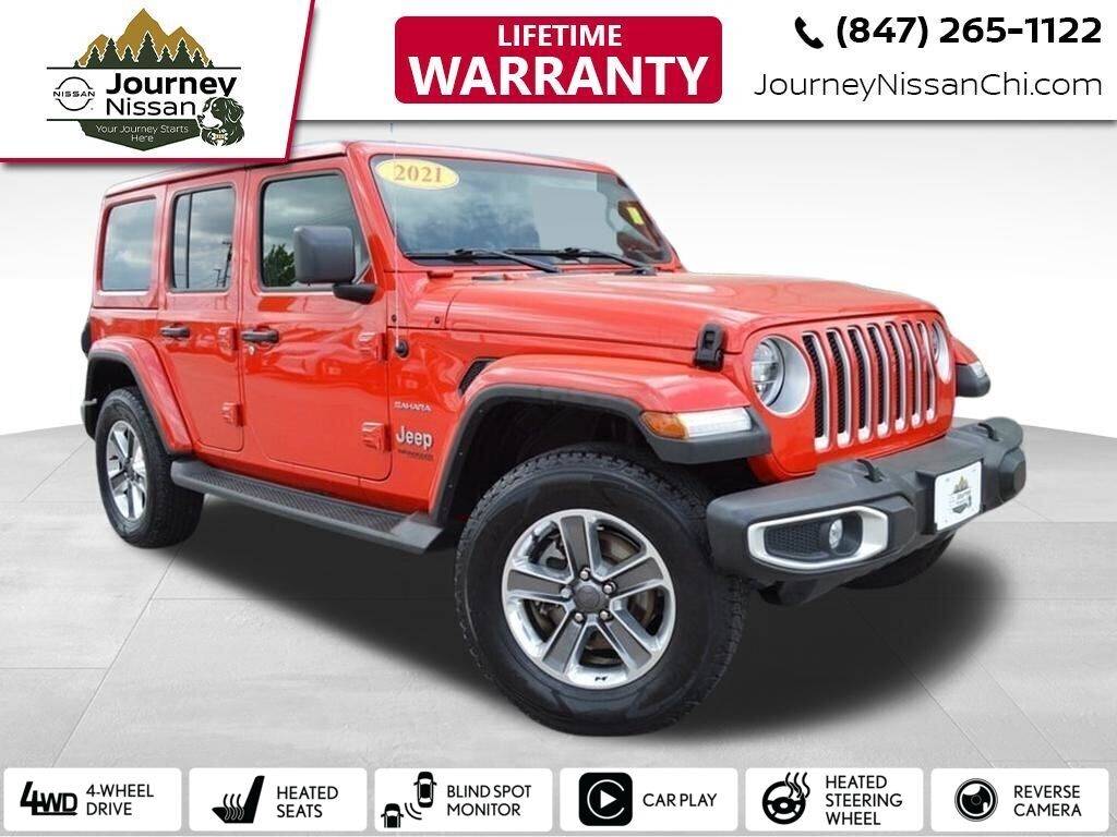 2021 Jeep Wrangler Sahara High Altitude — SUV — 24,679 mi — Lindenhurst, IL