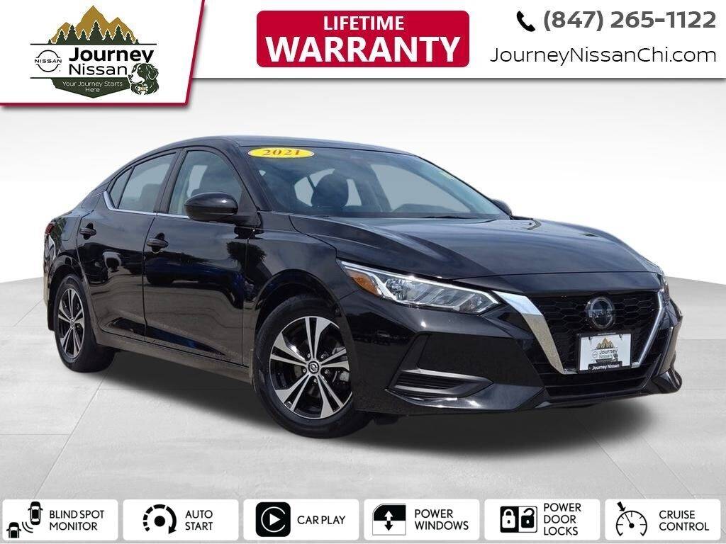 2021 Nissan Sentra SV — Sedan — 39,735 mi — Lindenhurst, IL