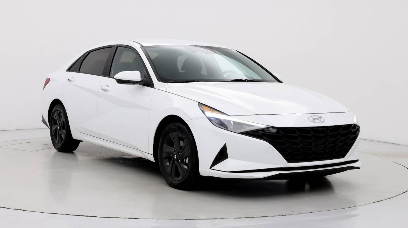 2023 Hyundai Elantra Hybrid Blue — Sedan — 29,641 mi — Jacksonville, FL