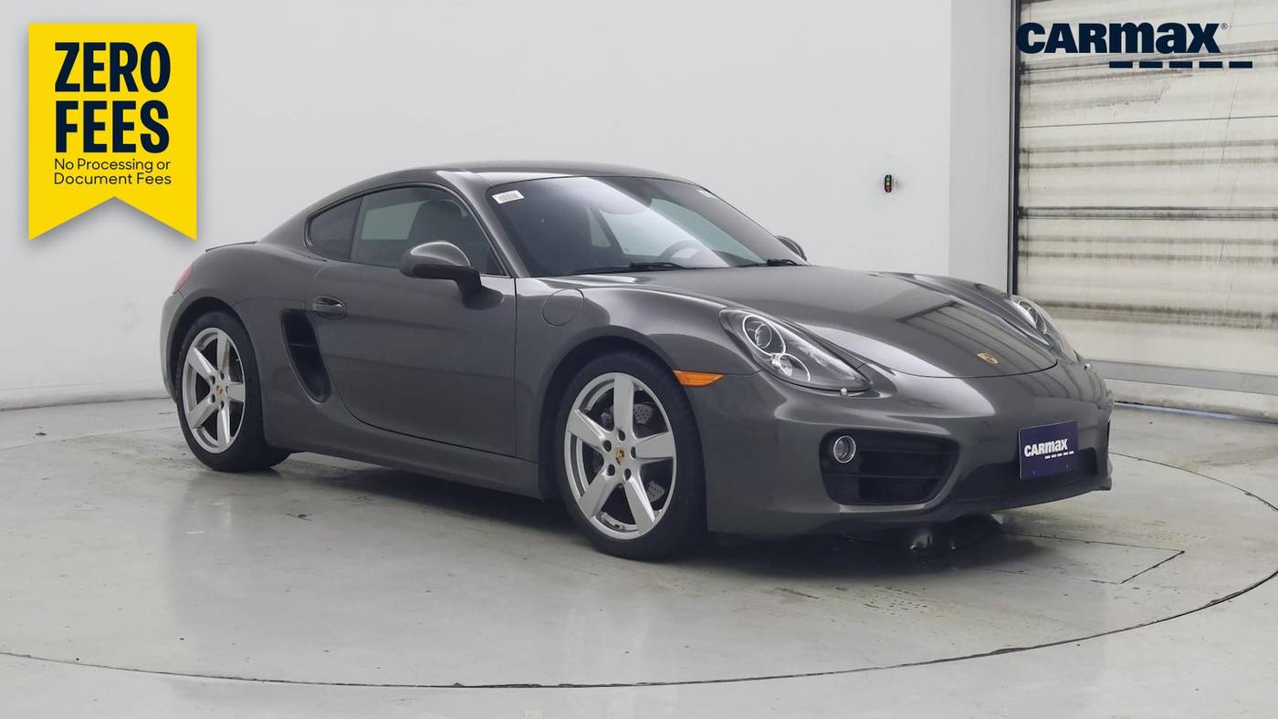 2016 Porsche Cayman Black Edition