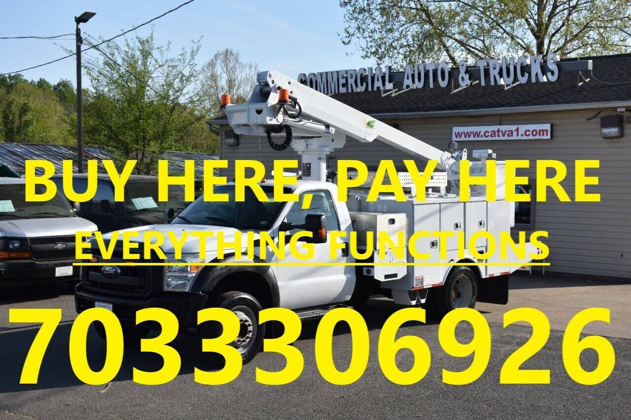 2012 Ford Super Duty F-550 Chassis Cab XL — Chassis Cab Truck — 94,000 mi — Manassas, VA