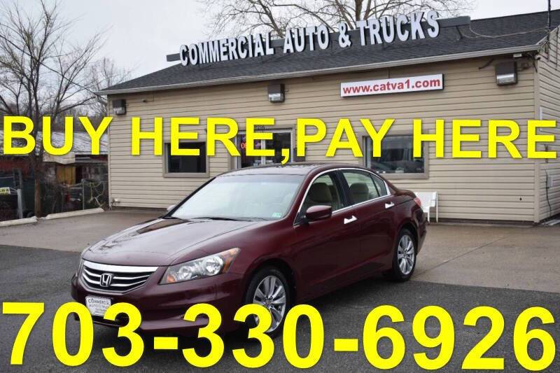 2012 Honda Accord EX-L V6 — Sedan — 92,000 mi — Manassas, VA