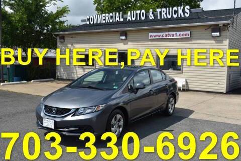 2013 Honda Civic LX — Sedan — 54,000 mi — Manassas, VA