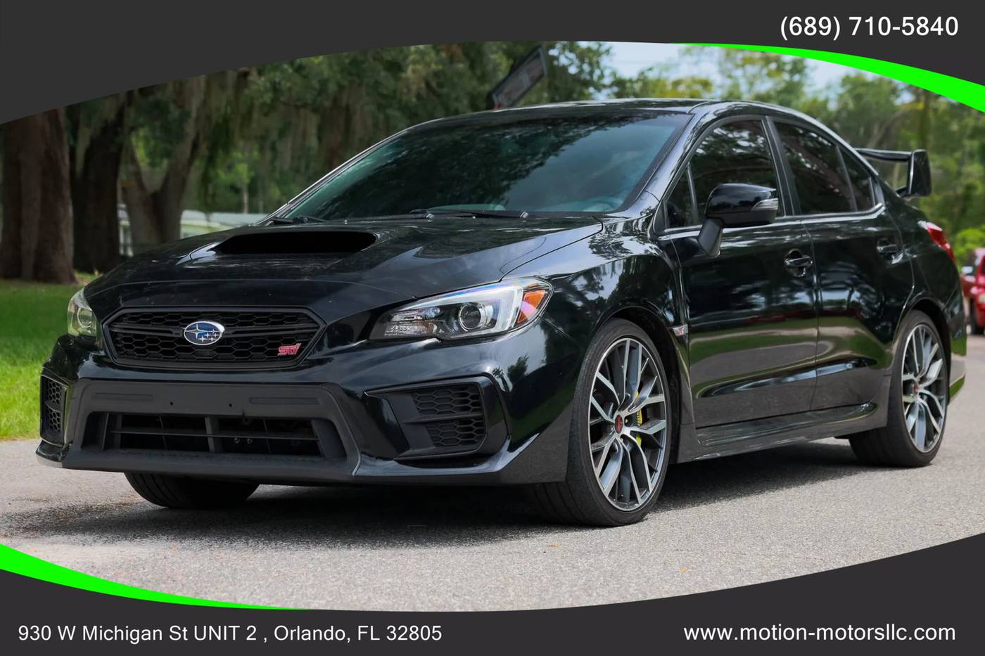 2020 Subaru WRX STI — Sedan — 35,017 mi — Orlando, FL