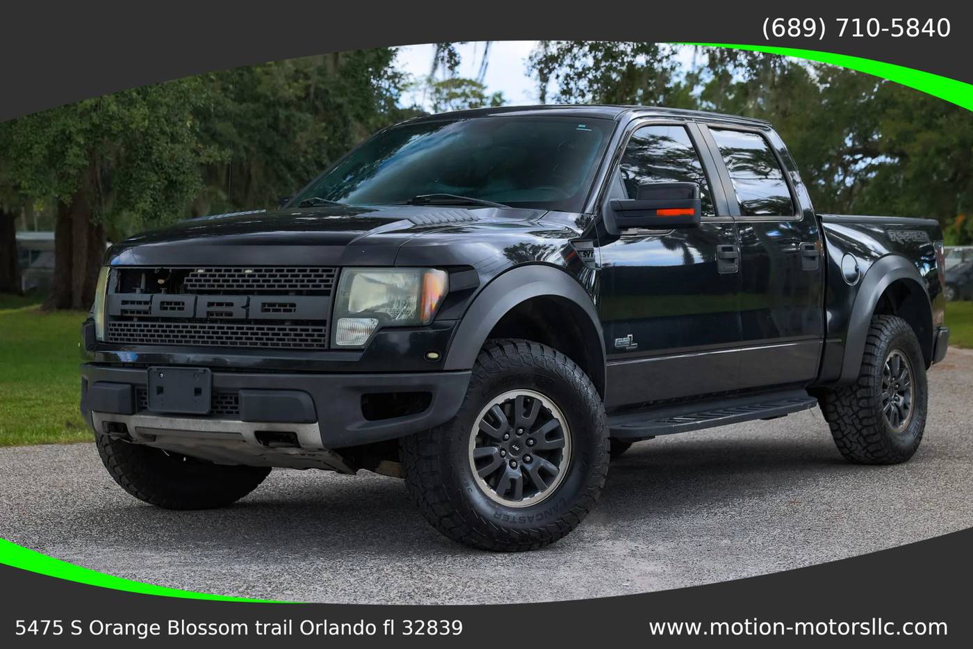 2011 Ford F-150 Raptor — Pickup Truck — 302,181 mi — Orlando, FL