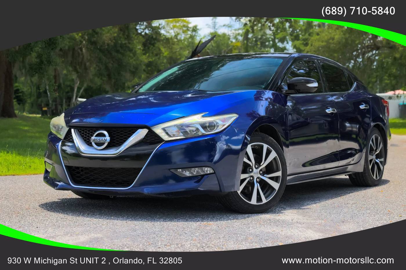 2017 Nissan Maxima SL — Sedan — 111,205 mi — Orlando, FL