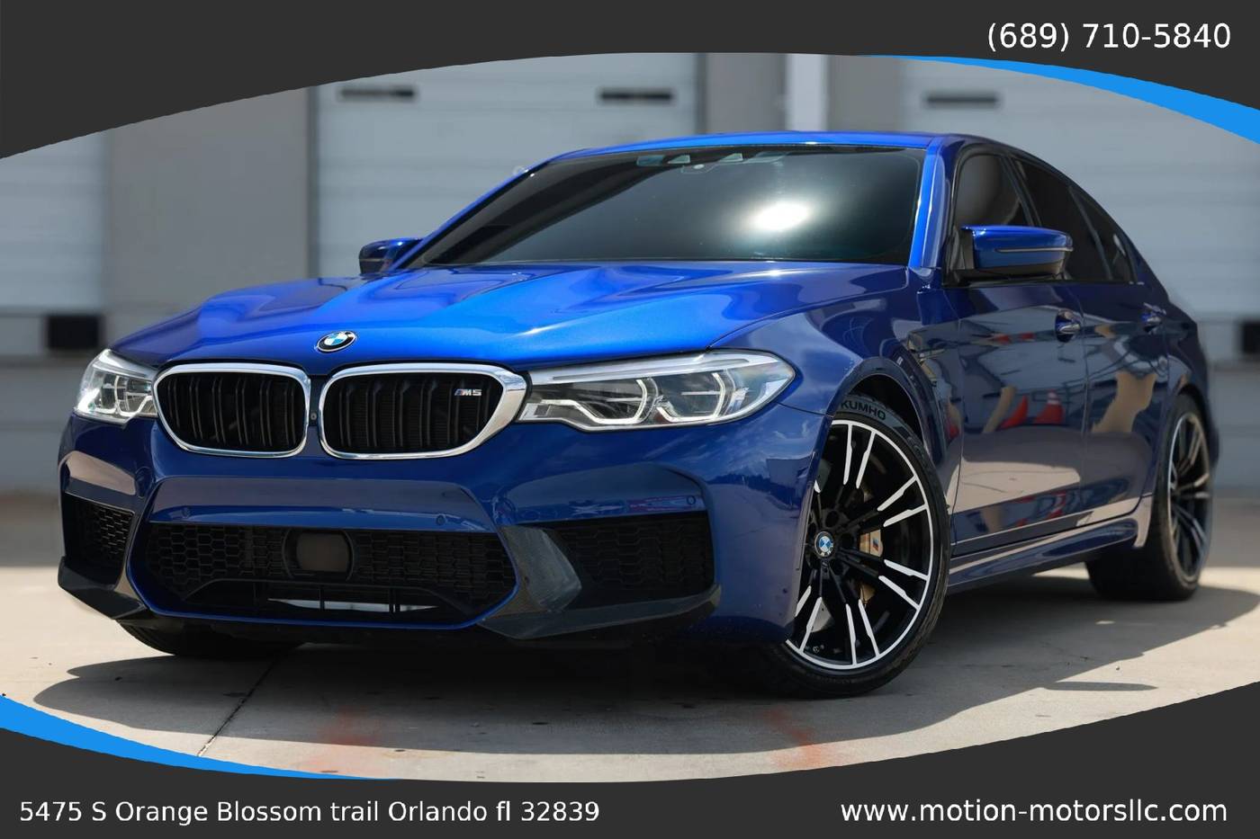 2018 BMW M5 Standard