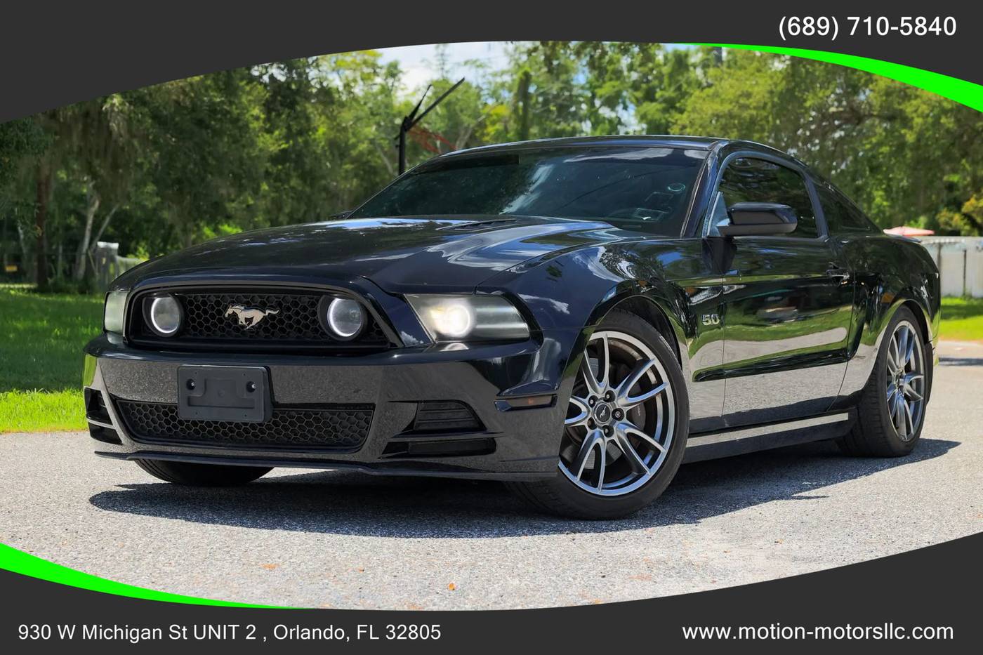 2014 Ford Mustang GT Premium — Coupe — 141,928 mi — Orlando, FL