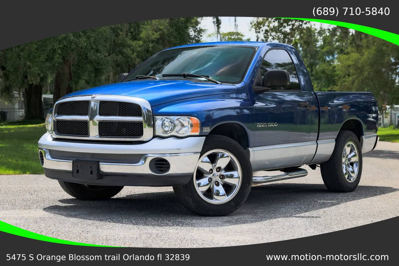 2005 Dodge Ram 1500 SLT — Pickup Truck — 138,782 mi — Orlando, FL