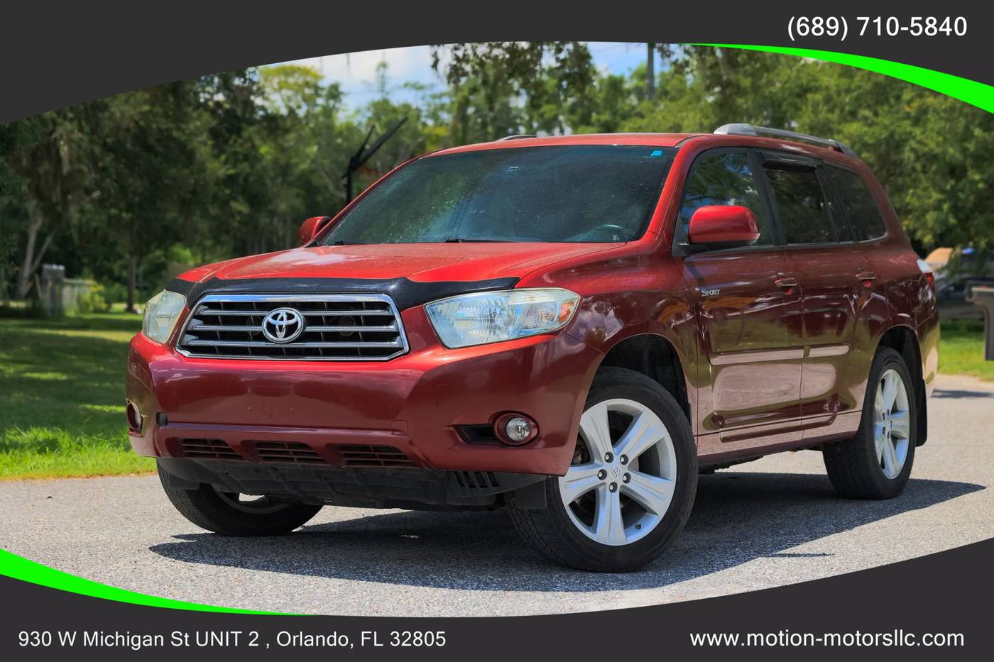 2009 Toyota Highlander Sport — SUV — 144,997 mi — Orlando, FL