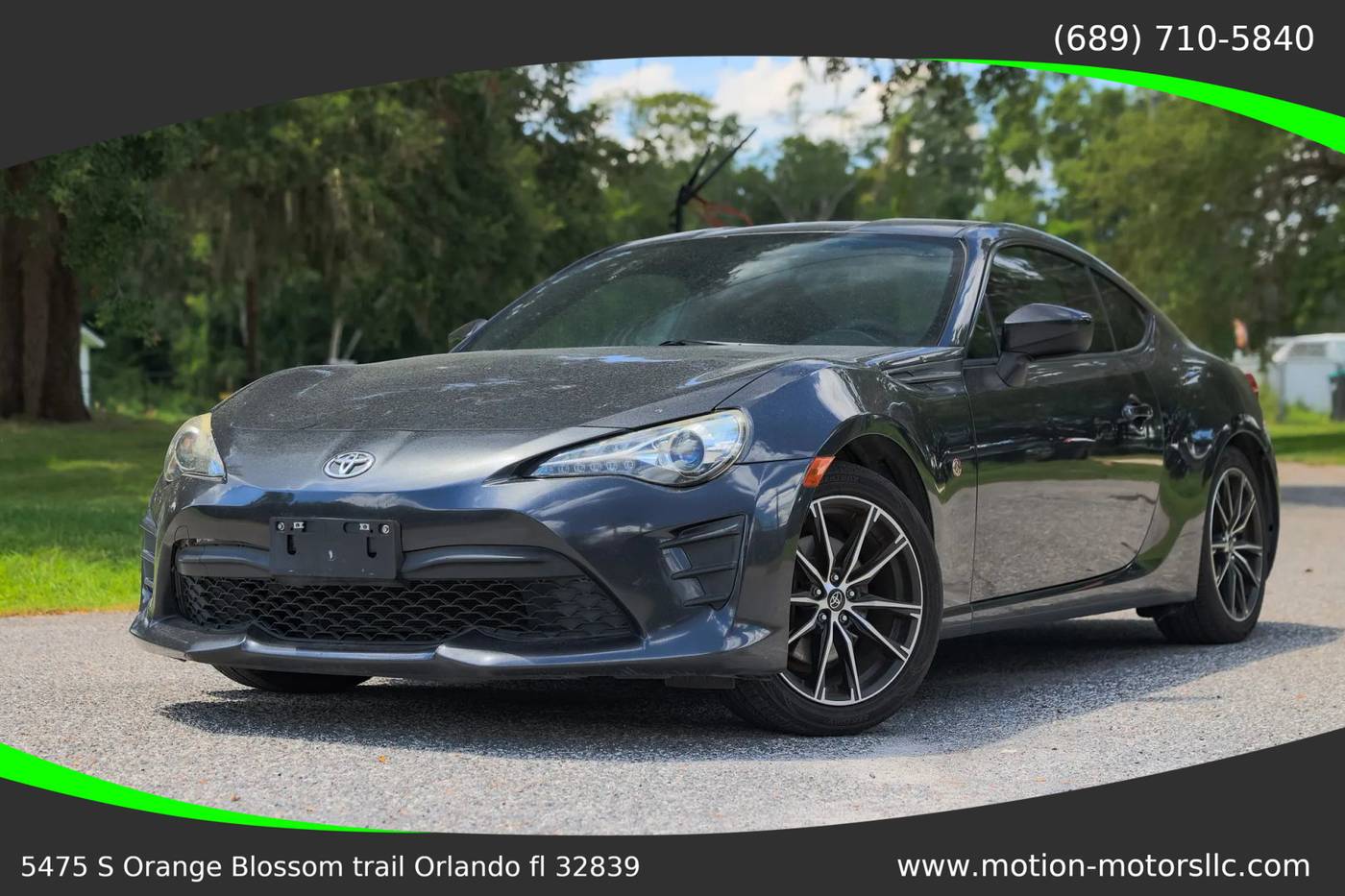 2017 Toyota 86 Base — Coupe — 114,806 mi — Orlando, FL