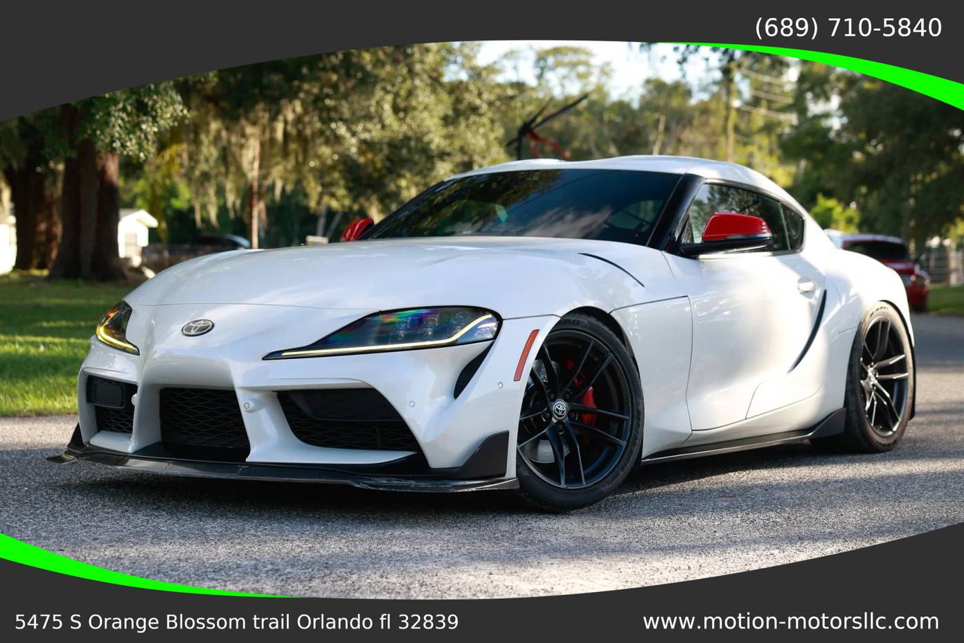 2020 Toyota GR Supra 3.0 — Coupe — 29,777 mi — Orlando, FL