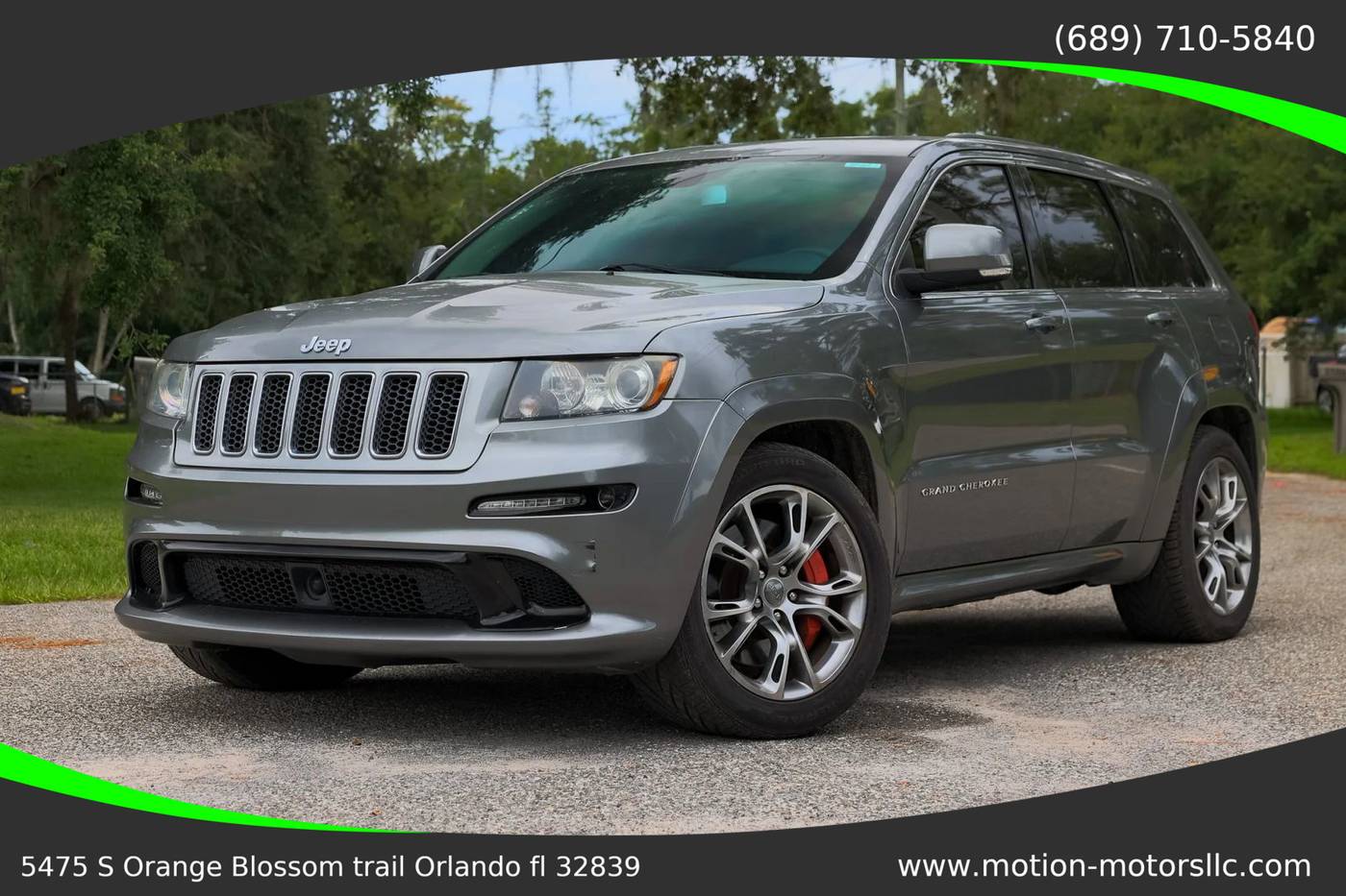 2012 Jeep Grand Cherokee SRT8 — SUV — 117,991 mi — Orlando, FL