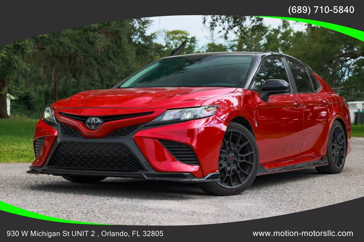 2020 Toyota Camry TRD V6 — Sedan — 148,549 mi — Orlando, FL