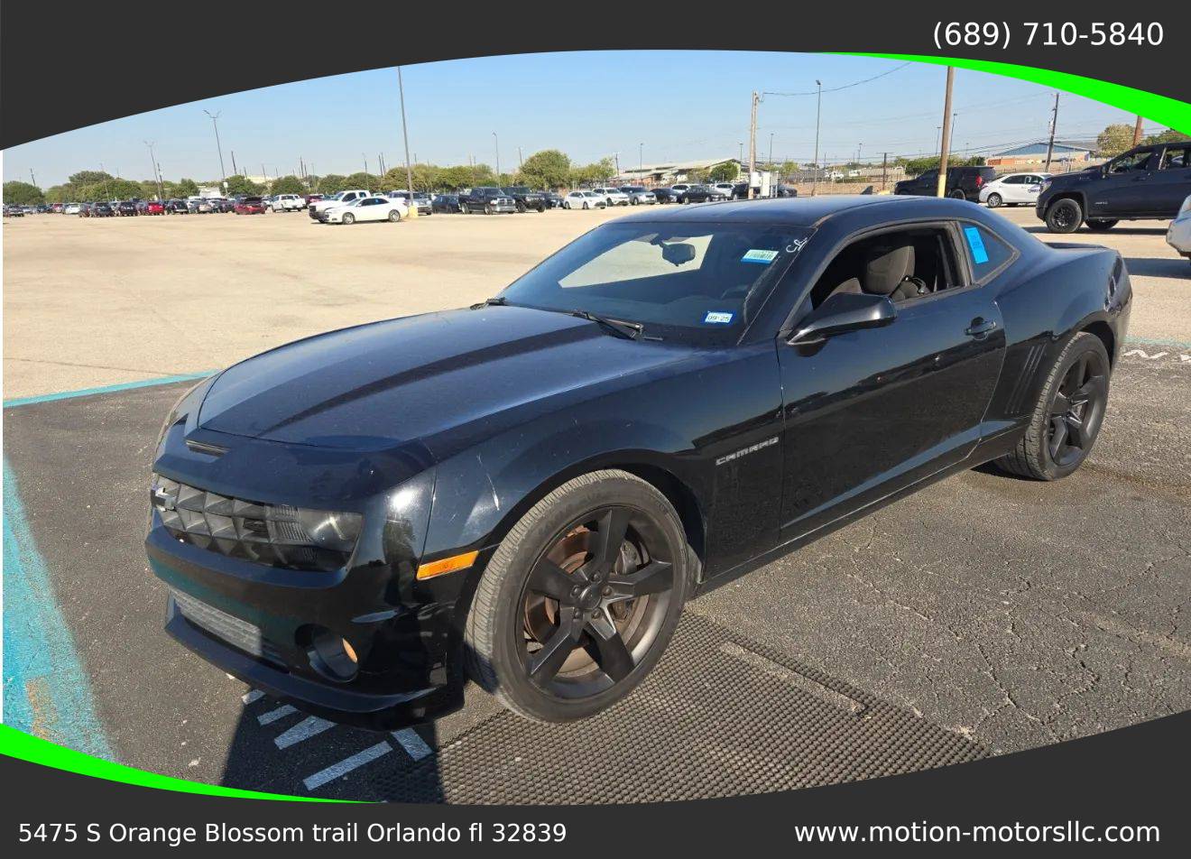 2010 Chevrolet Camaro 1SS — Coupe — 126,169 mi — Orlando, FL