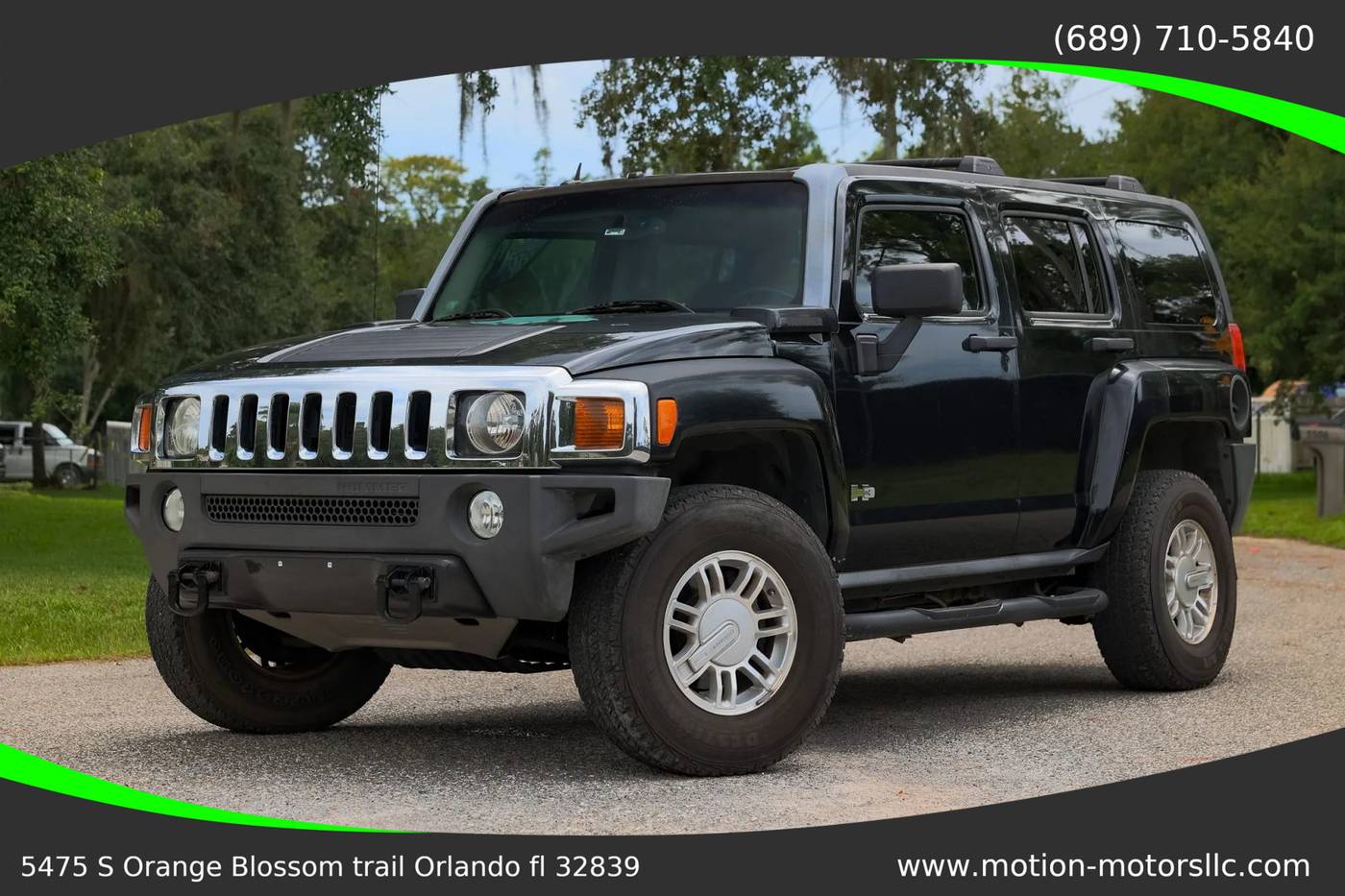 2007 HUMMER H3 SUV — SUV — 126,945 mi — Orlando, FL