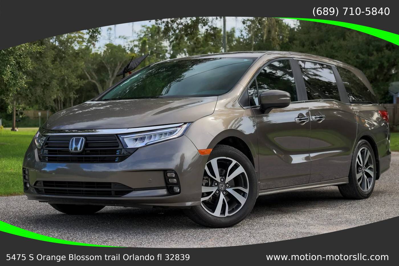 2021 Honda Odyssey Touring — Minivan — 58,648 mi — Orlando, FL