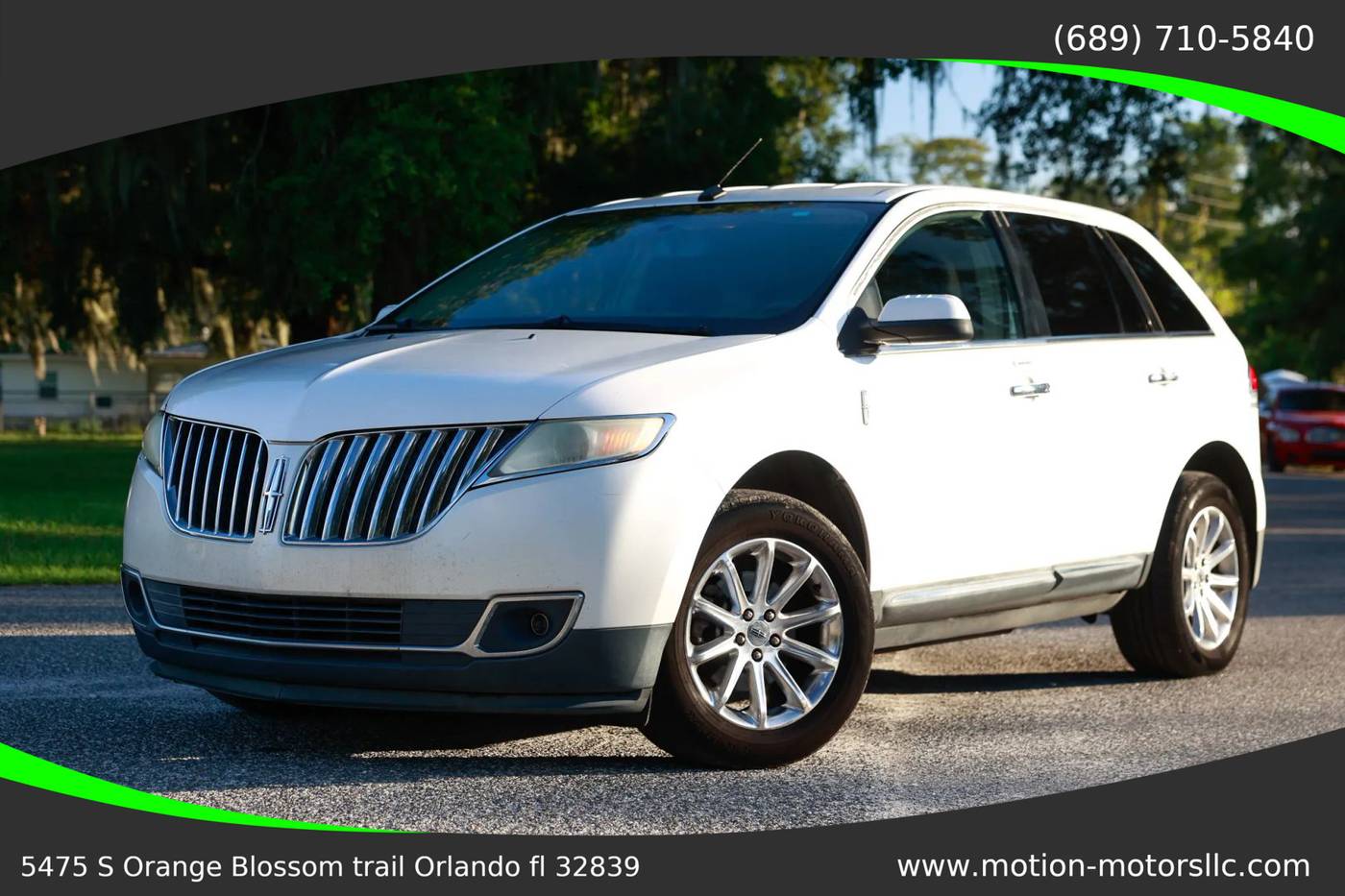 2011 Lincoln MKX FWD — SUV — 193,784 mi — Orlando, FL