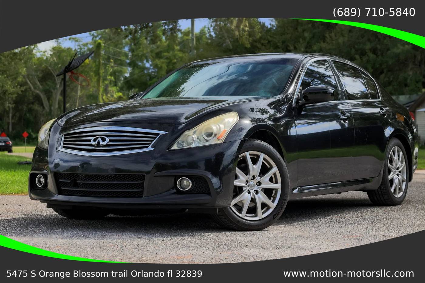 2013 INFINITI G G37x — Sedan — 206,309 mi — Orlando, FL