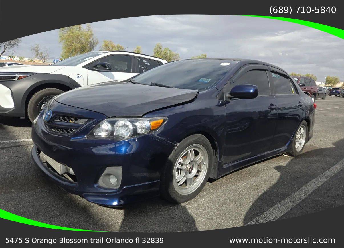 2013 Toyota Corolla S — Sedan — 157,143 mi — Orlando, FL