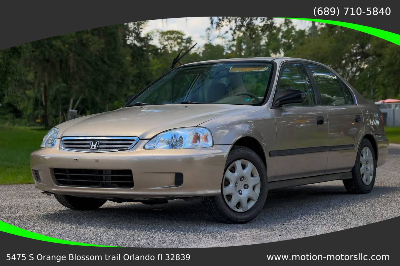 2000 Honda Civic LX — Sedan — 103,303 mi — Orlando, FL