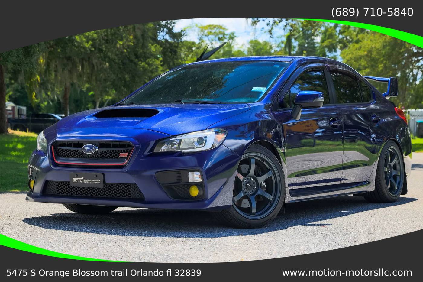 2017 Subaru WRX STI Limited — Sedan — 130,303 mi — Orlando, FL