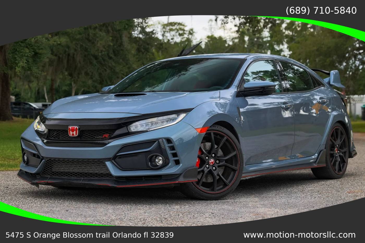 2021 Honda Civic Type R — Hatchback — 68,253 mi — Orlando, FL