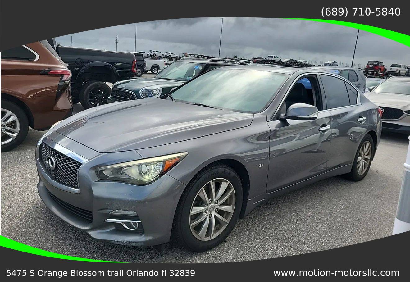 2015 INFINITI Q50 Premium — Sedan — 250,955 mi — Orlando, FL