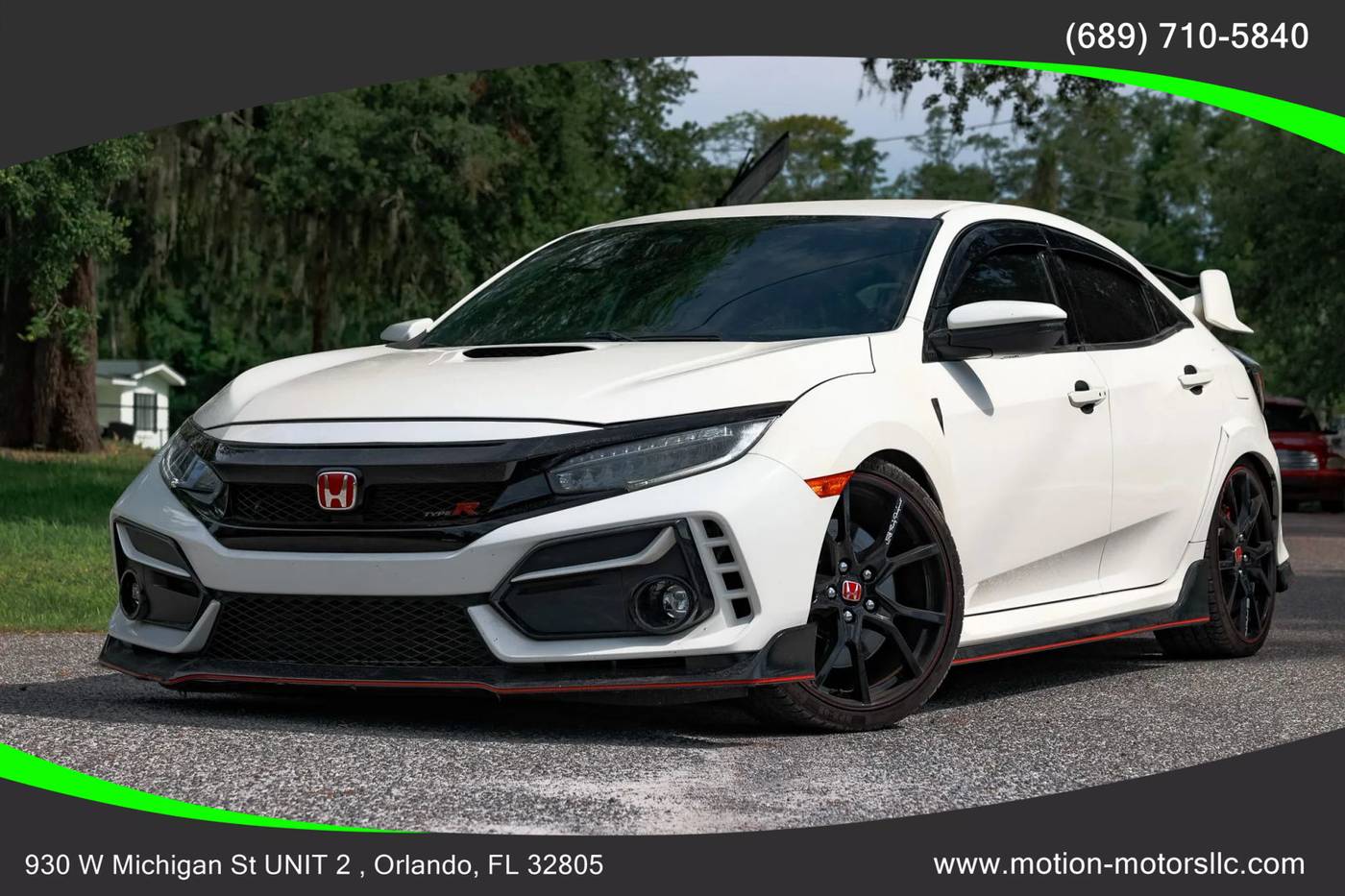 2020 Honda Civic Type R — Hatchback — 57,962 mi — Orlando, FL
