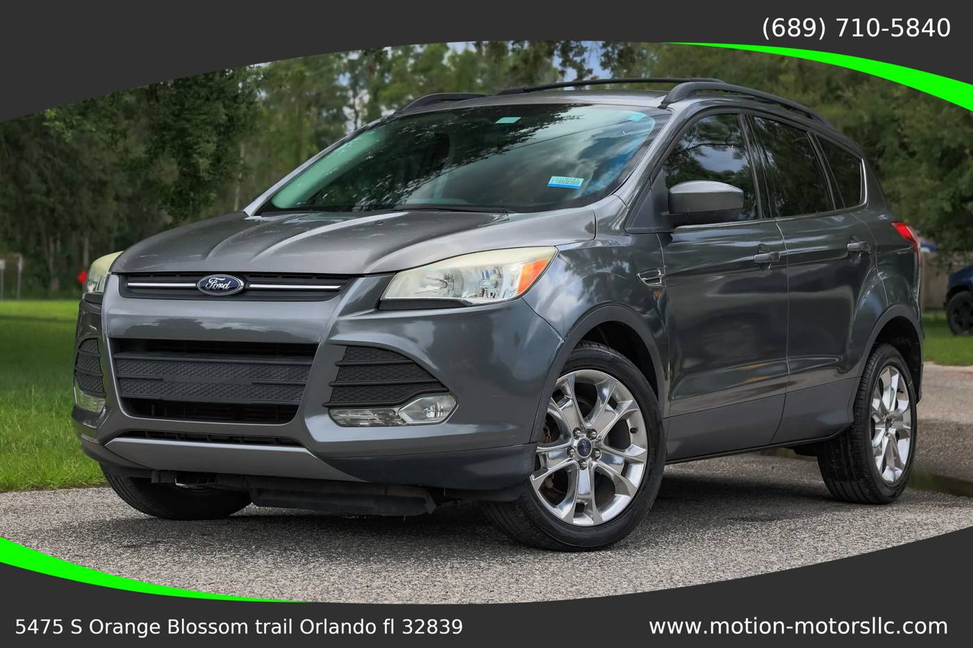 2013 Ford Escape SE — SUV — 60,557 mi — Orlando, FL