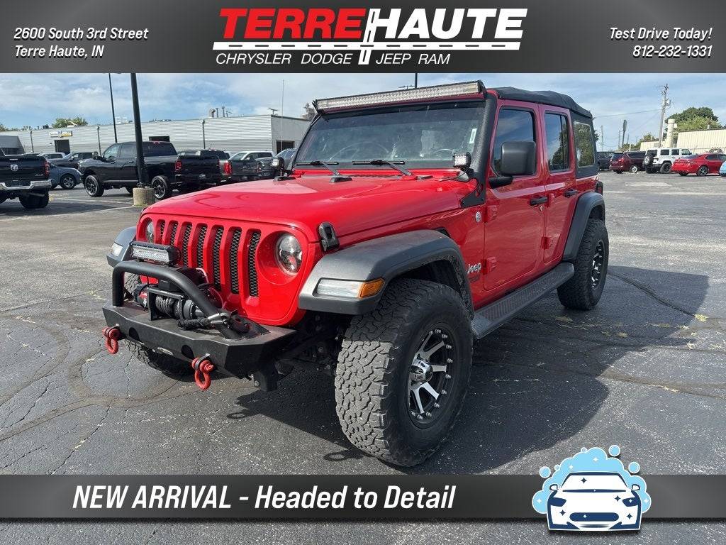 2018 Jeep Wrangler Sport S — SUV — 62,969 mi — Terre Haute, IN
