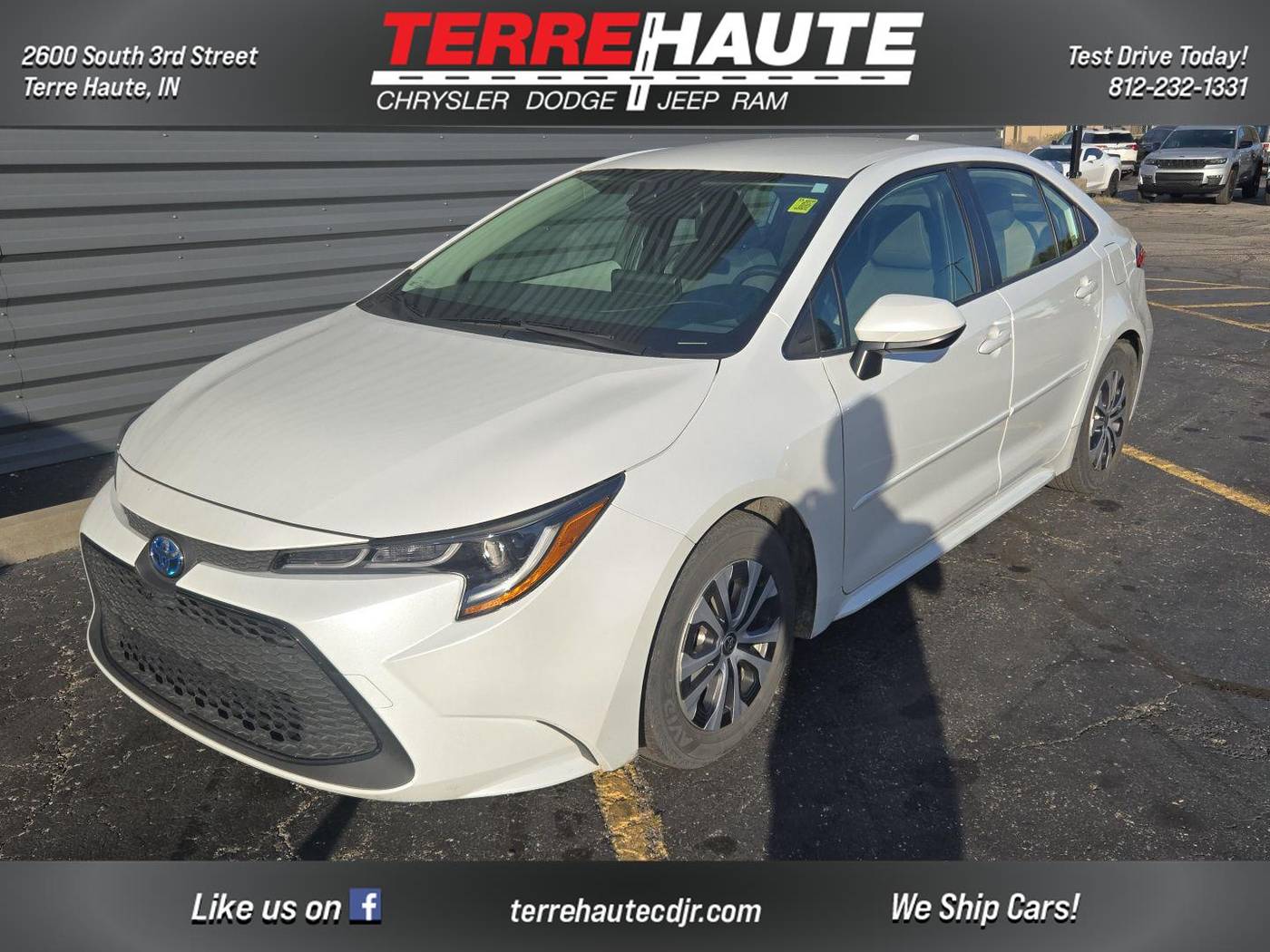 2022 Toyota Corolla Hybrid LE — Sedan — 56,544 mi — Terre Haute, IN