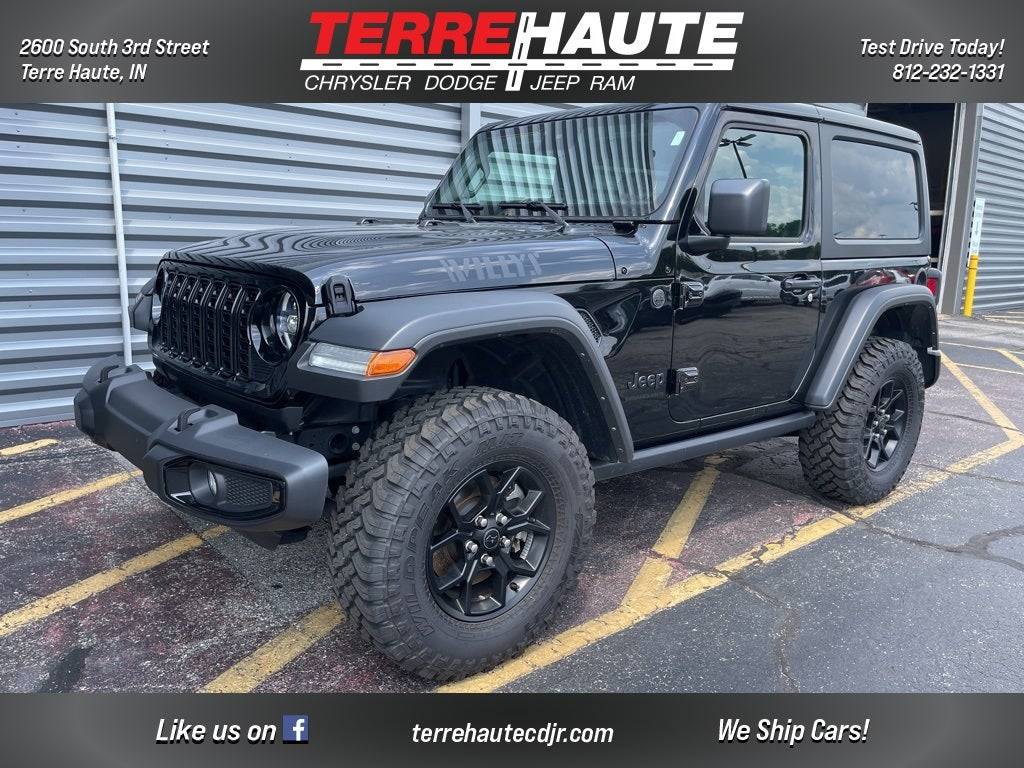 2024 Jeep Wrangler Willys — SUV — 10,884 mi — Terre Haute, IN